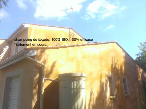 Ravalement de façade à Trizay | BHN (BIO HOME NETTOYAGE)