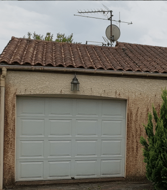 Façade avant après traitement apres avant