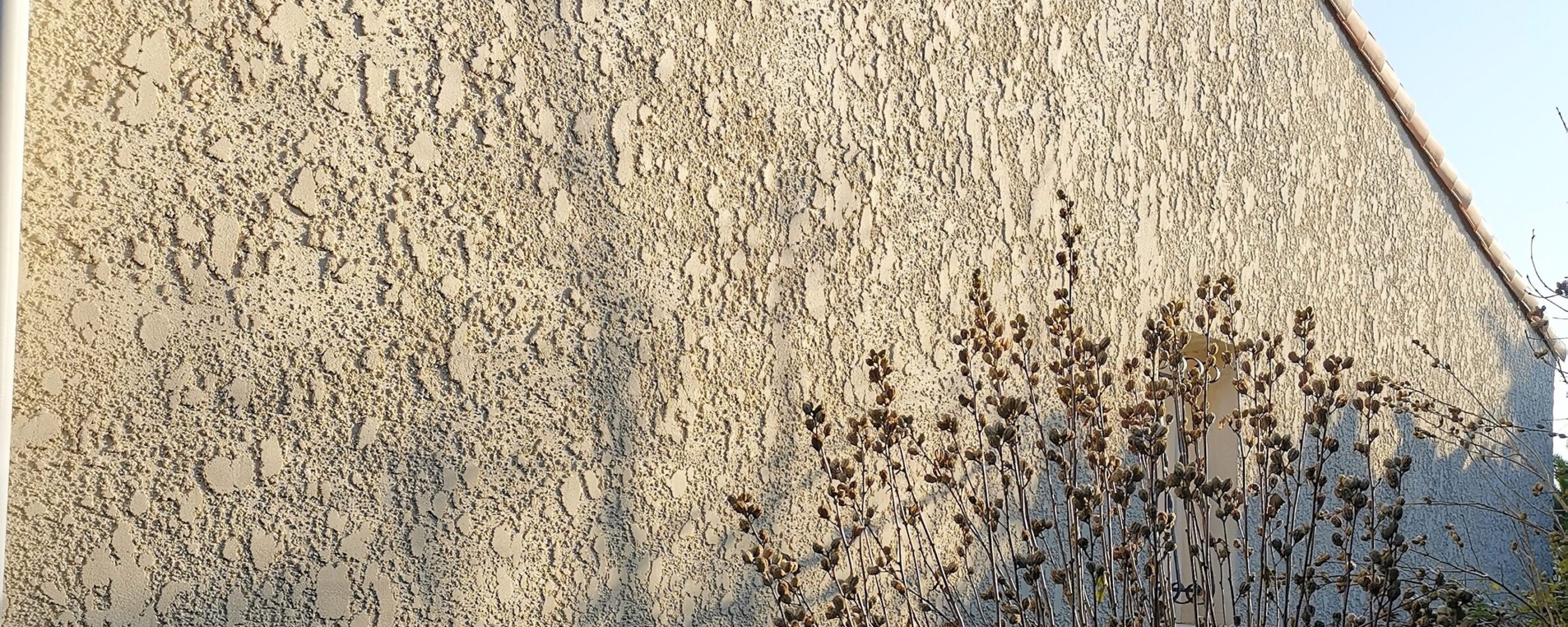 Façade après traitement autonettoyant